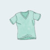 V-Neck T-Shirt – Bild 2